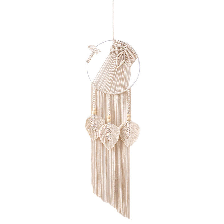 Macrame Leaf Wall Hanging Decor