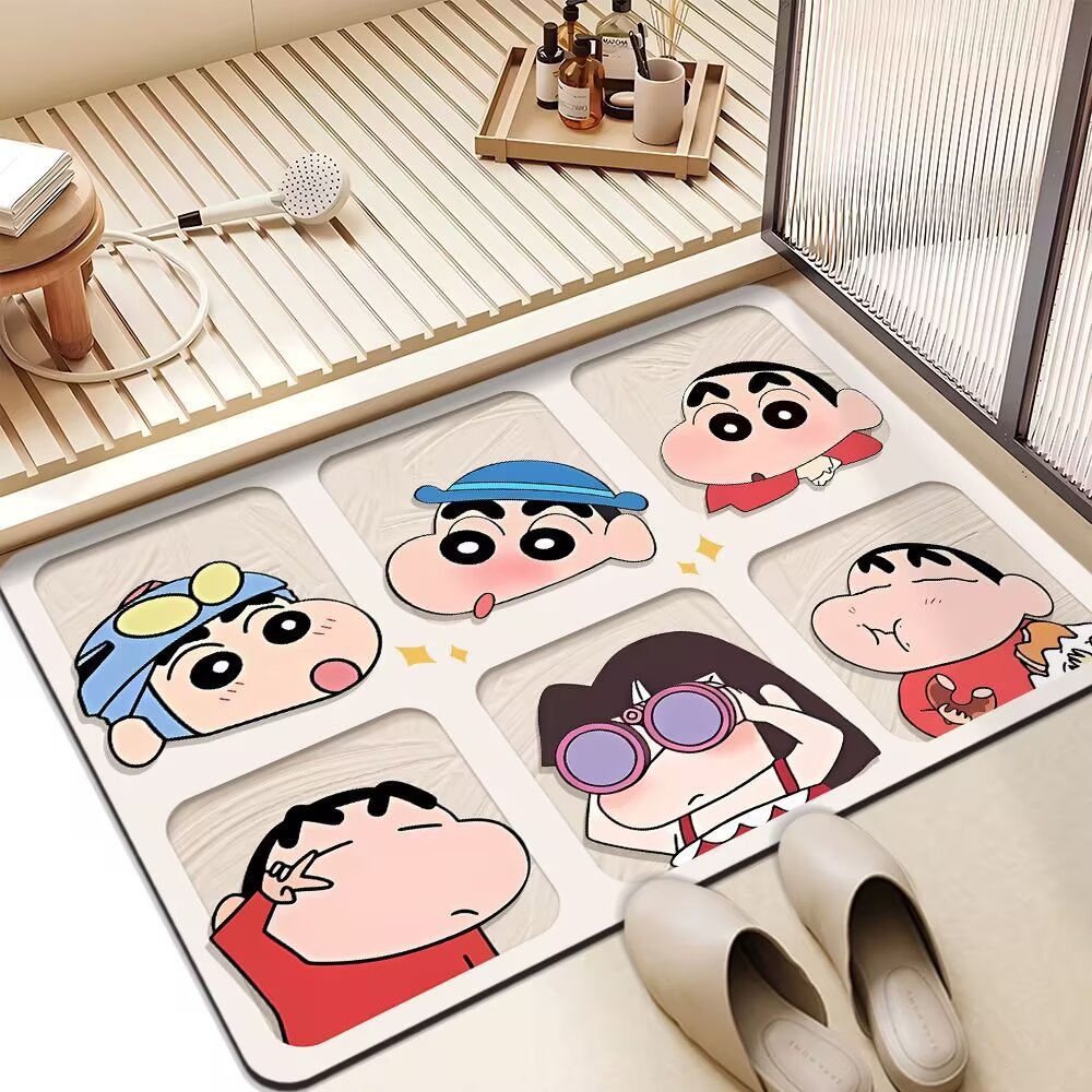 Cartoon Character Bathroom Mat