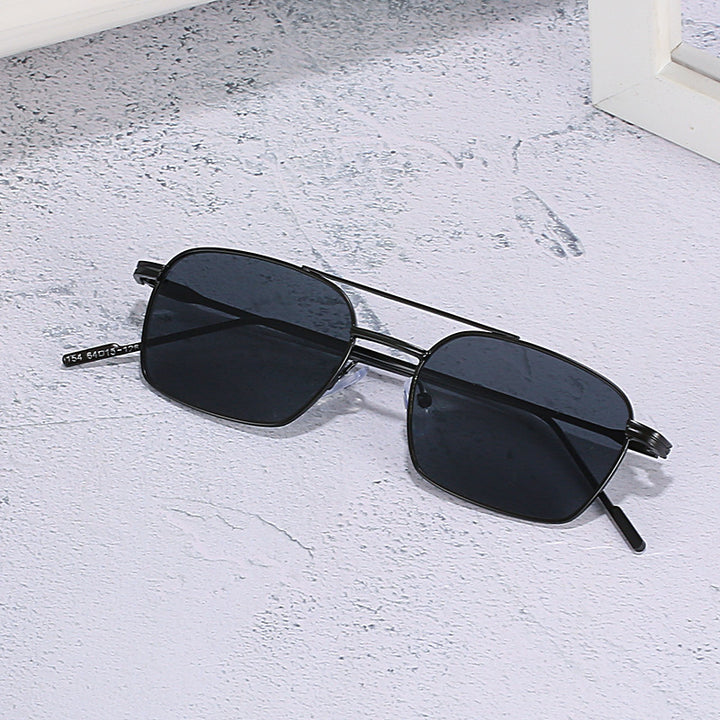 Elegant Geometric Frame Sunglasses Kalsten