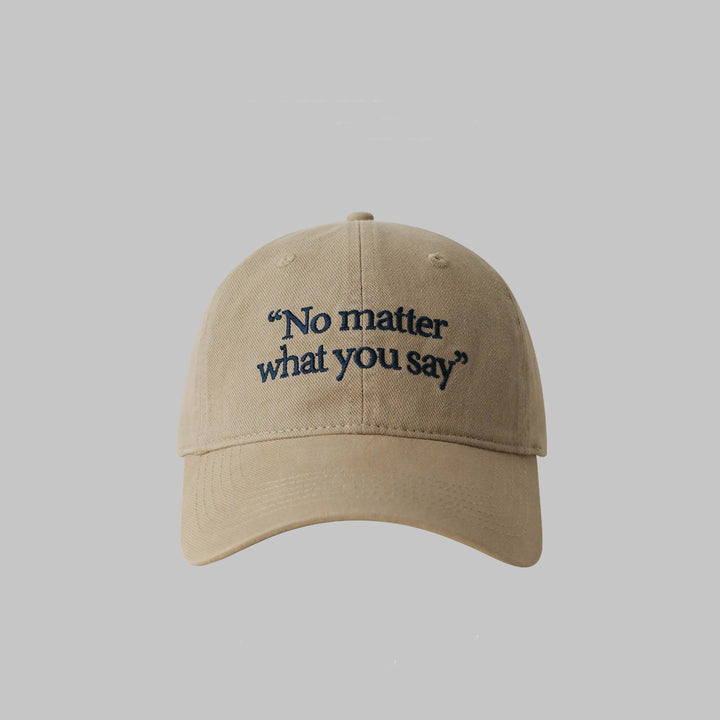 Inspirational Embroidered Cap