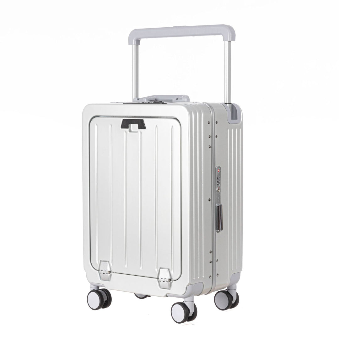 Unisex Compact Aluminum Hard Shell Carry-On Suitcase Kalsten