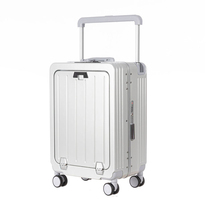 Unisex Compact Aluminum Hard Shell Carry-On Suitcase Kalsten