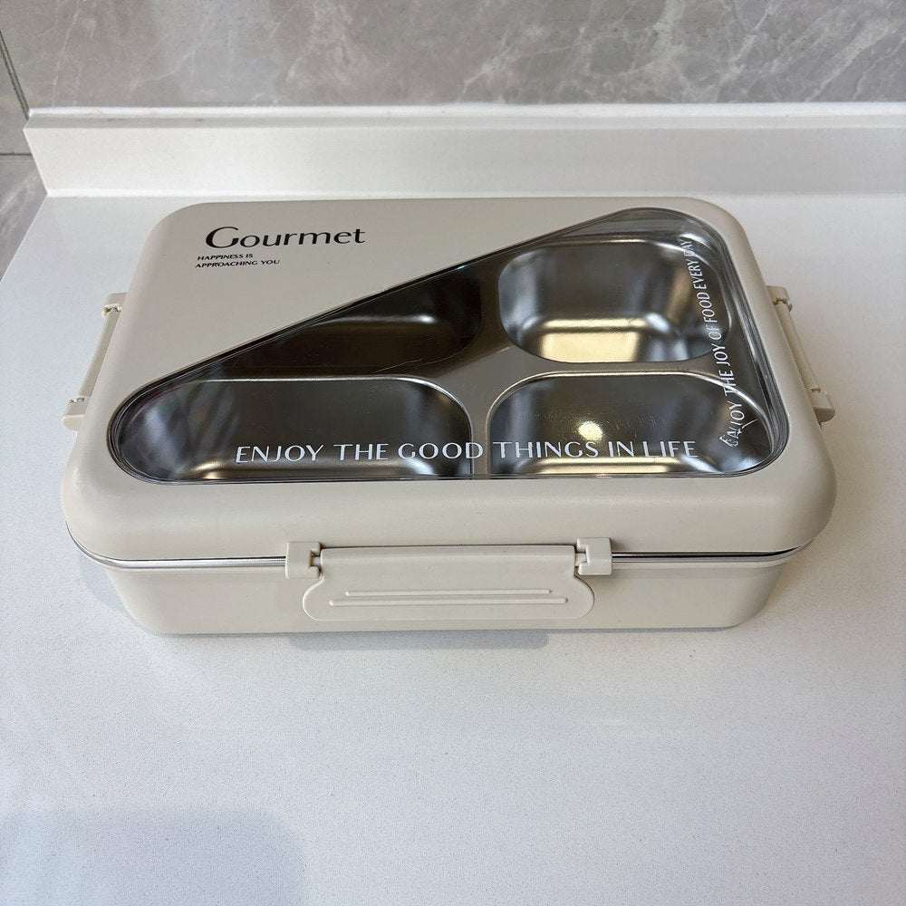 Multi-Compartment Insulated Food Storage Container