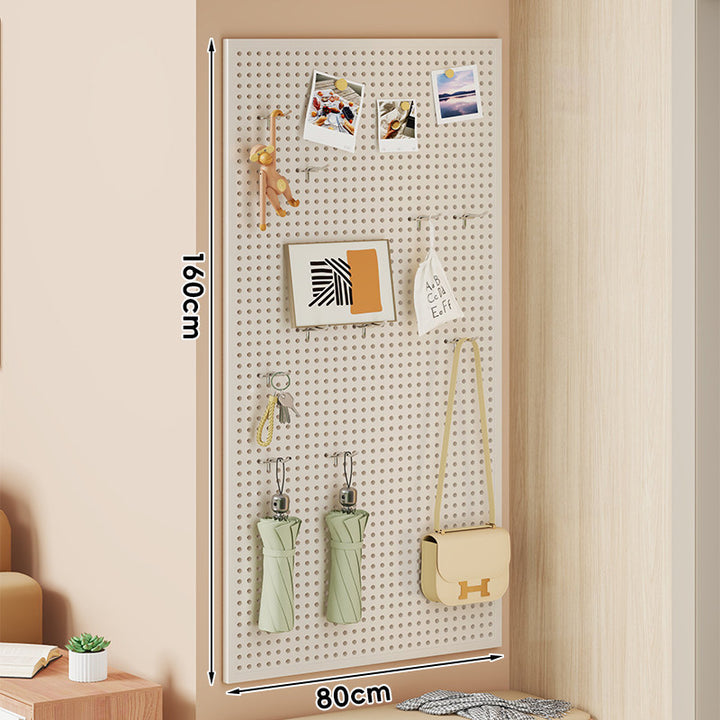 S-Shaped Offset Pegboard Utility Hooks with Support Post