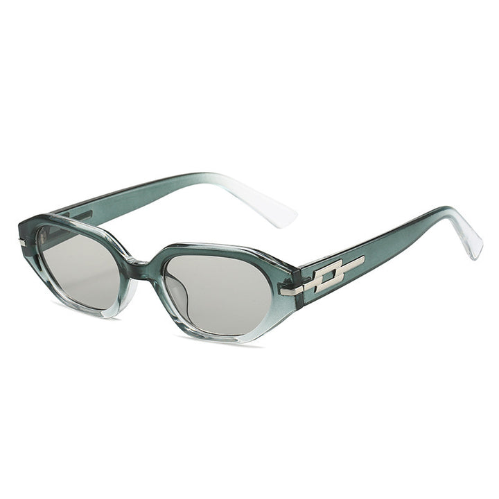 Elegant Retro Inspired Faceted Sunglasses Kalsten