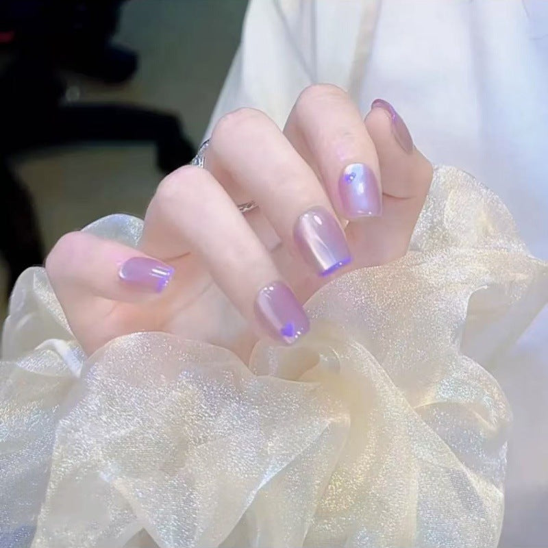 Creative artificial nails with elegant accents Kalsten