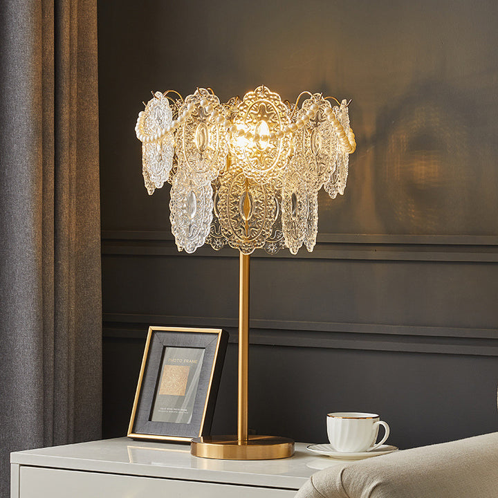 Decorative Crystal Table Lamp