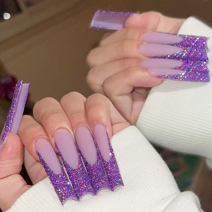 Glitter Ombre Press-On Nail Set Kalsten