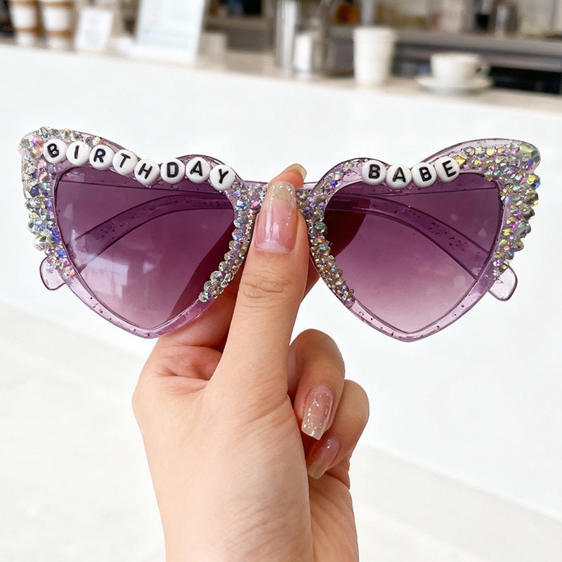 Heart-Shaped Statement Sunglasses Kalsten