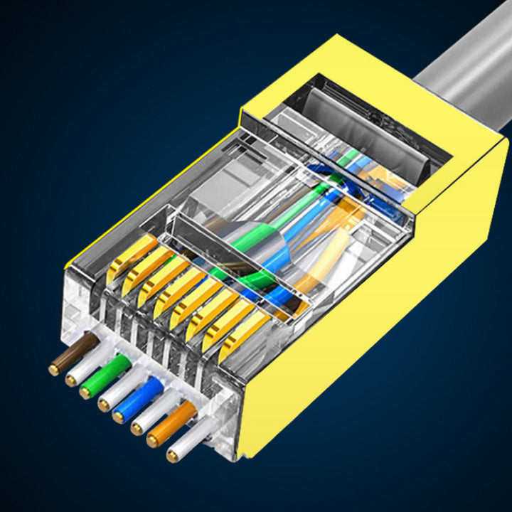 High-speed Ethernet cable with gold-plated contacts and flexible sheath Kalsten