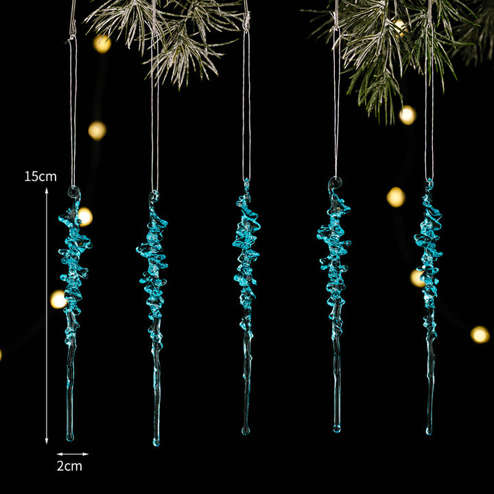 Hanging Icicle Ornament Set