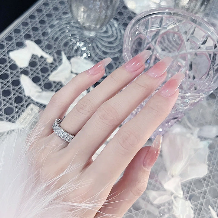 Acrylic nail set with elegant ombre effect Kalsten