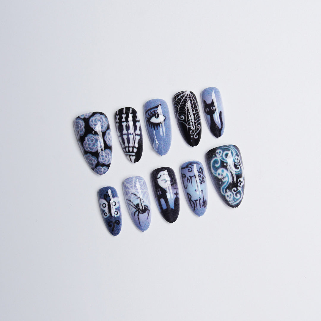 Artificial nail set with creative designs Kalsten
