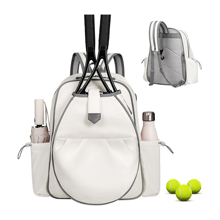 Sporty tennis backpack with special racket and accessory compartments Kalsten