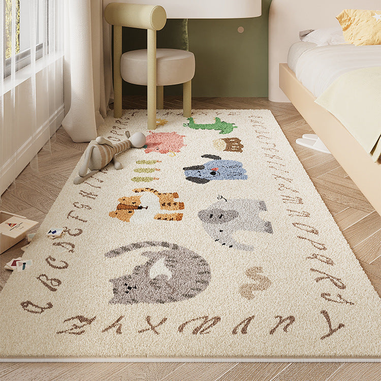 Whimsical Cartoon-Themed Area Rug