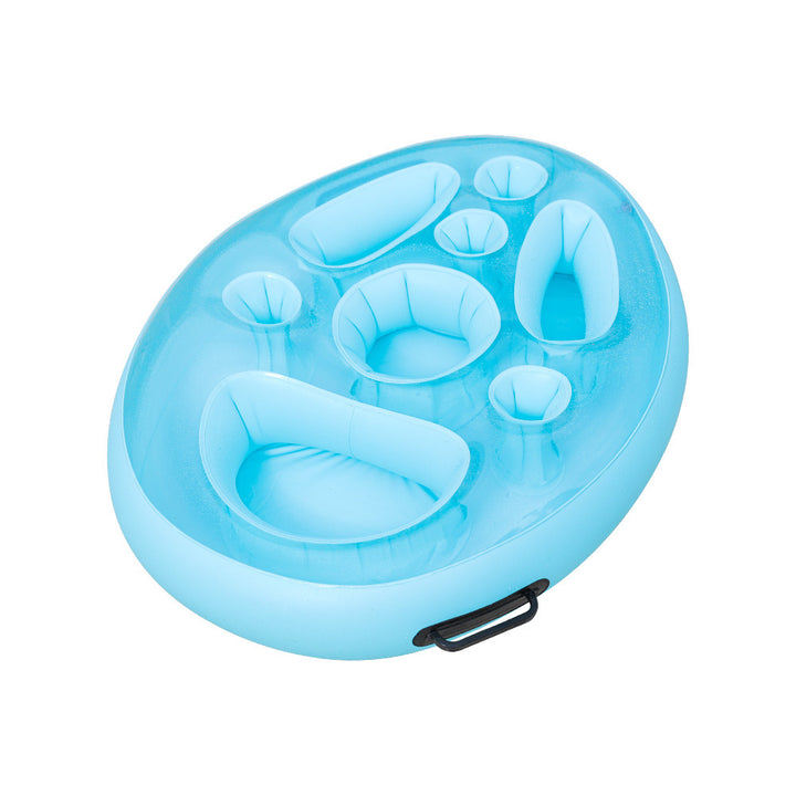 Unisex Inflatable Relaxation Island with Integrated Seating Options Kalsten