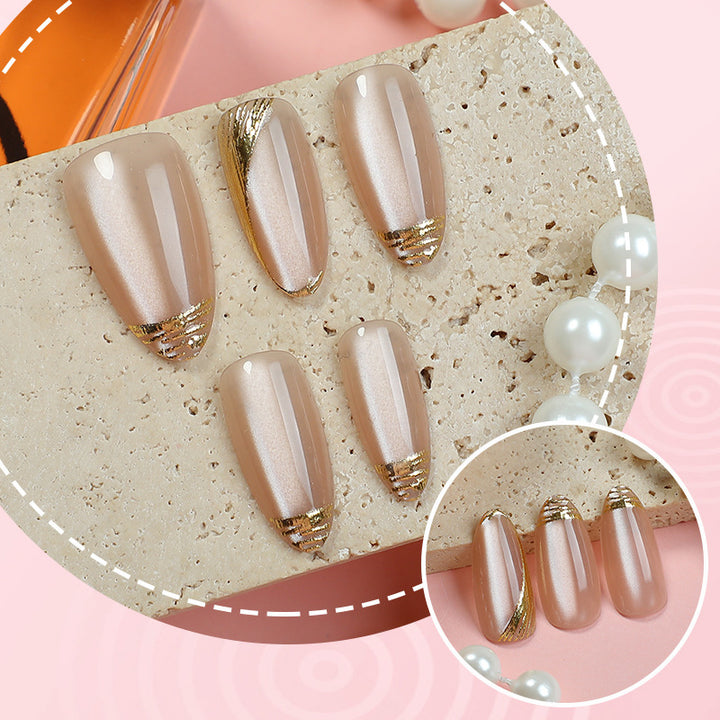 Stylish Decorative Press-On Nail Set Kalsten