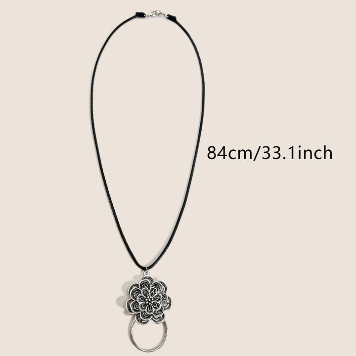 Floral Pendant Necklace Kalsten