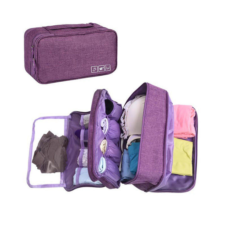 Multi-Compartment Travel Storage Pouch Kalsten