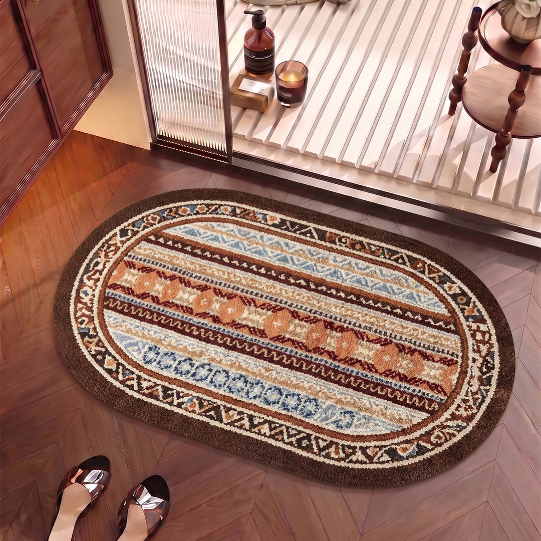 Decorative Floral Area Rug