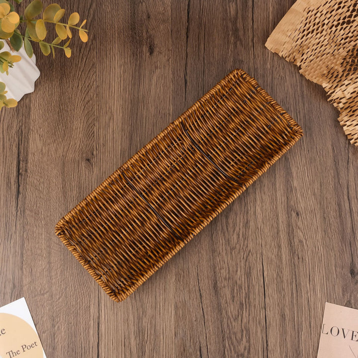 Rectangular Woven Storage Basket Kalsten