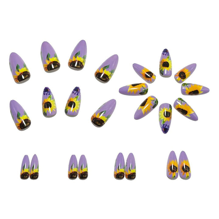 Art Nails in Luxurious Floral Design Kalsten 1787298902