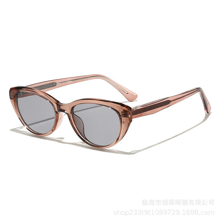 Women's Cat-Eye Sunglasses with high-quality, transparent frame and UV protection Kalsten