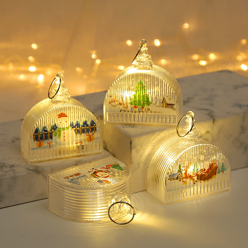 Scent dispenser with winter motif