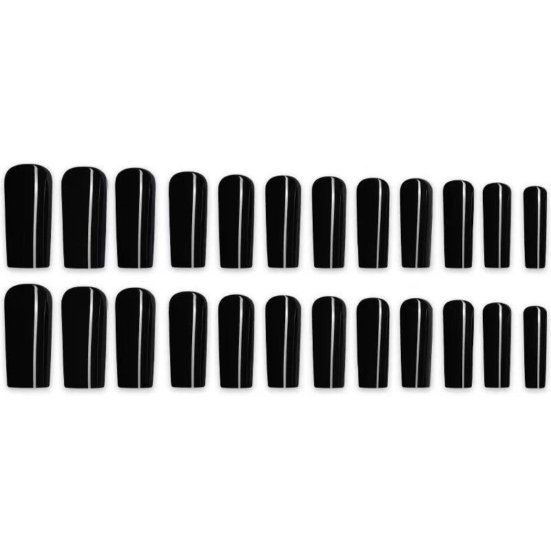Artificial nail set with high-gloss, elegant tips Kalsten