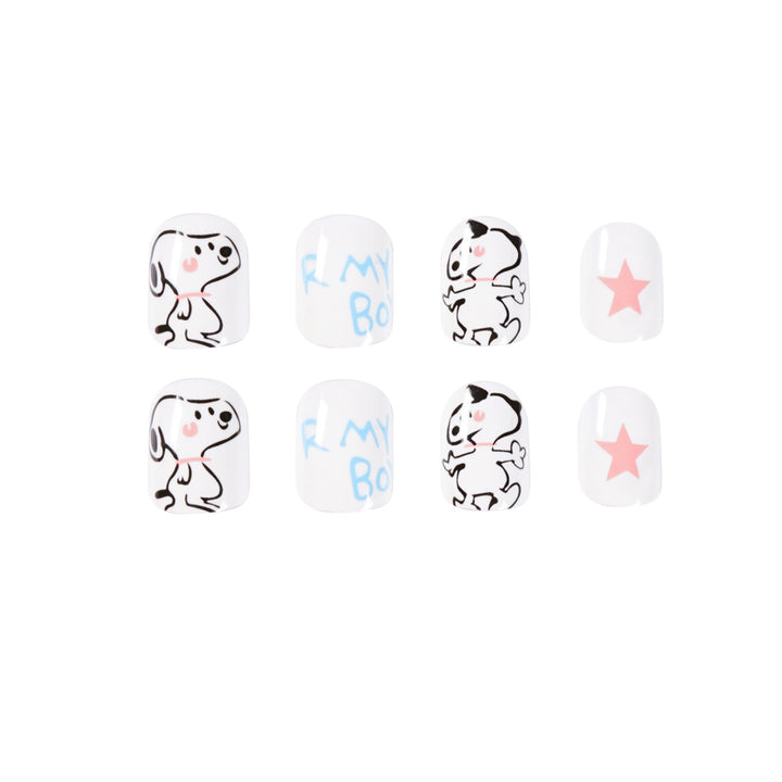 Playful nail art with animal motifs Kalsten