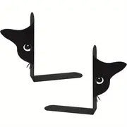 Decorative Cat-Themed Bookends