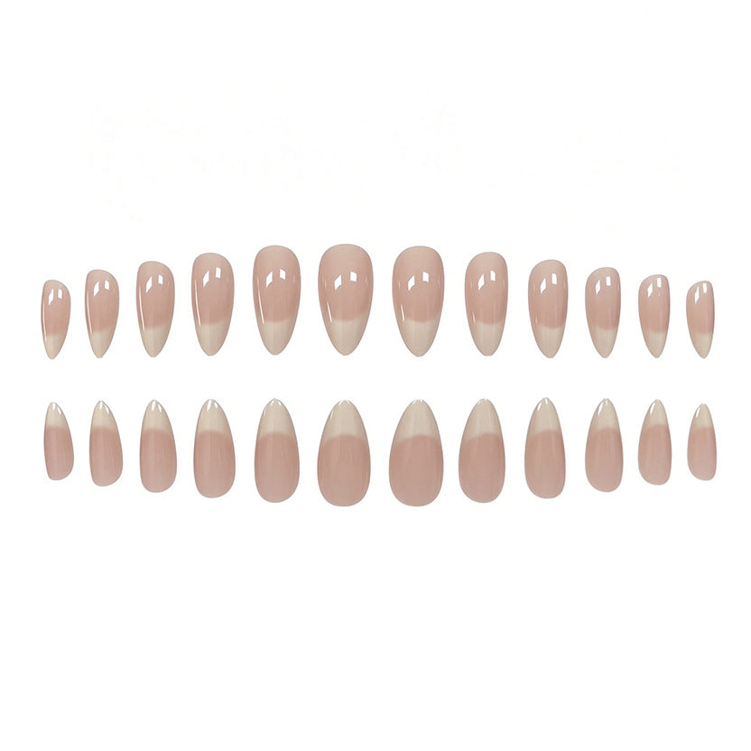 French Tip Acrylic Nail Enhancements Kalsten