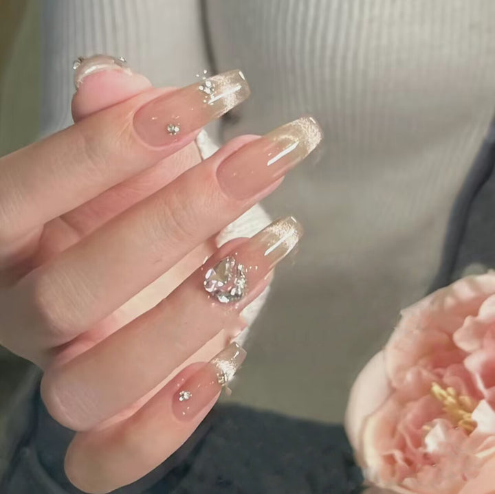 Decorative Press-On Nail Design Set Kalsten