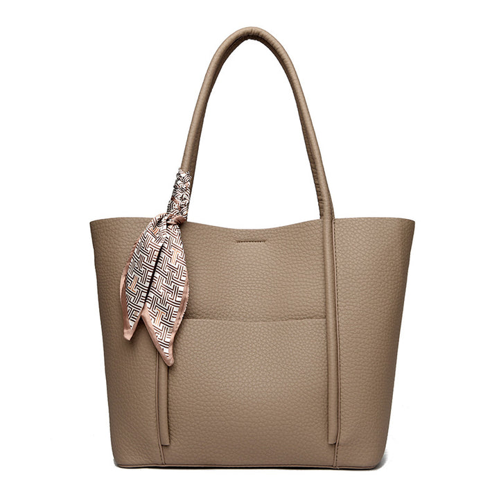 Textured Leather Tote Bag Kalsten