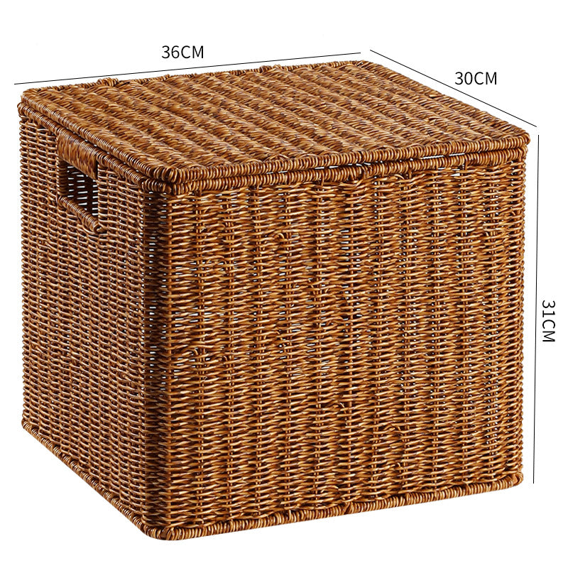 Handwoven Rectangular Storage Chest Kalsten
