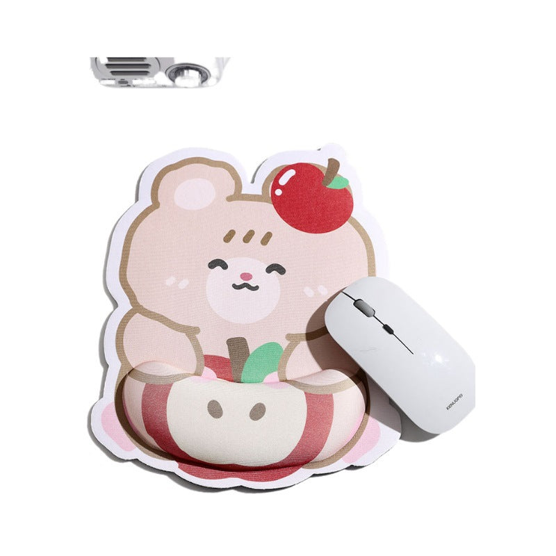 Cartoon-Themed Ergonomic Wrist Rest Set