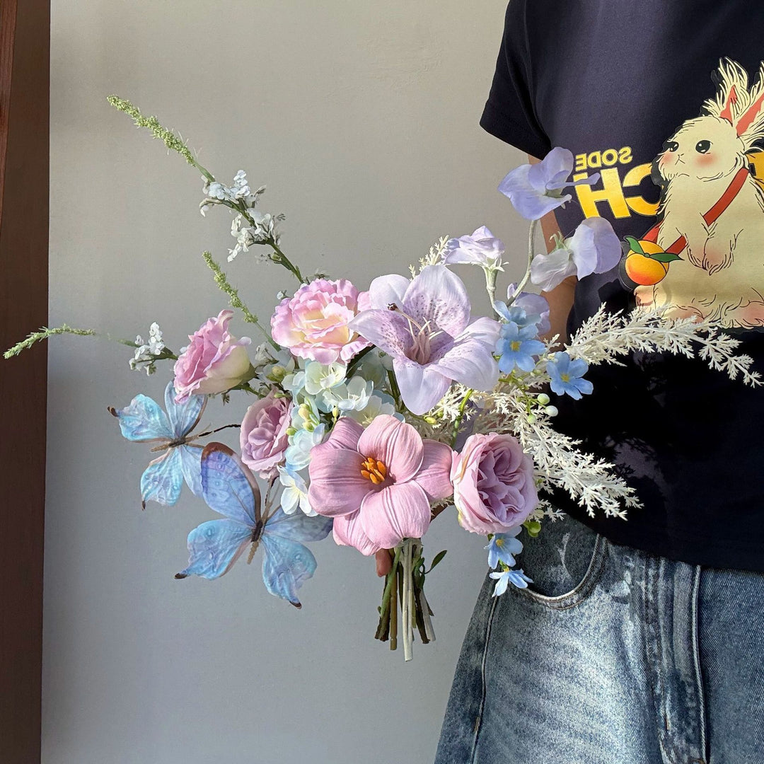 Whimsical Butterfly Floral Bouquet