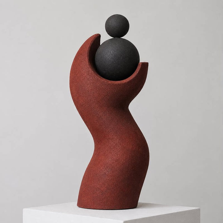 Abstract Ziggurat Decorative Sculpture