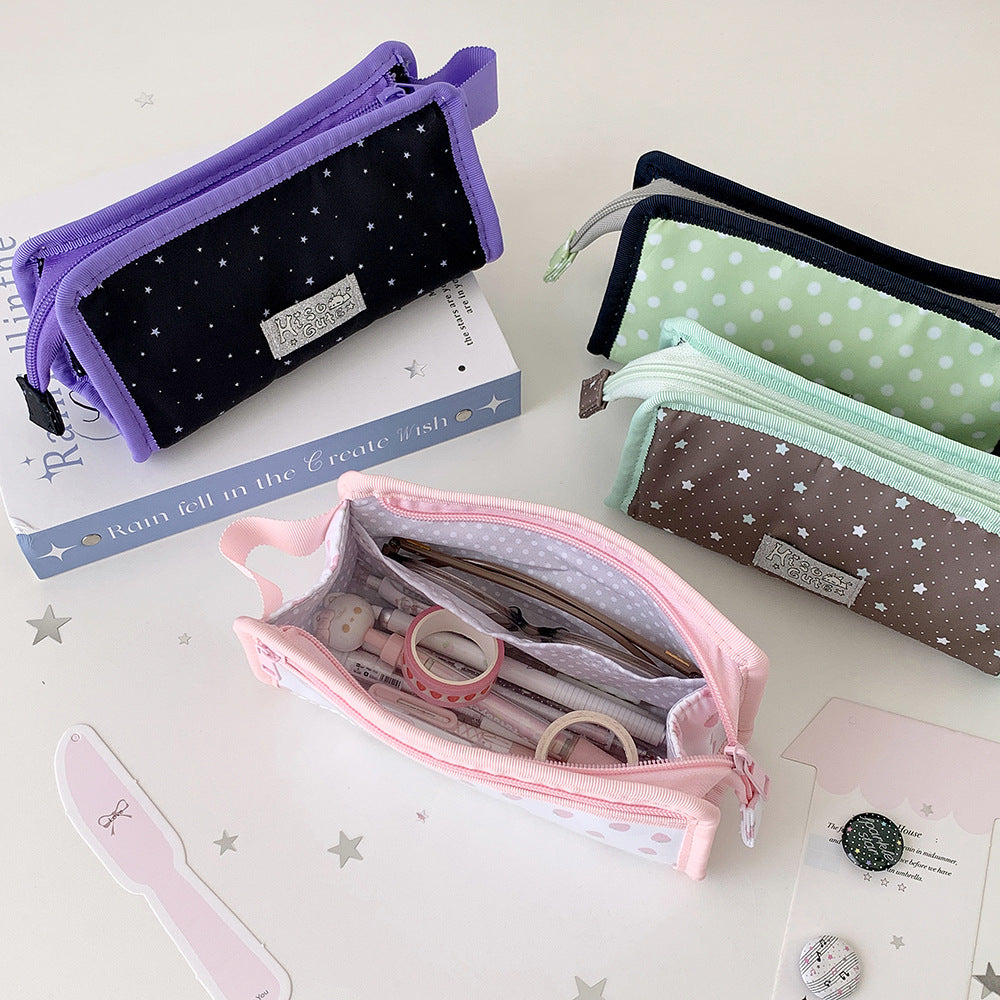Star Patterned Pencil Case Kalsten