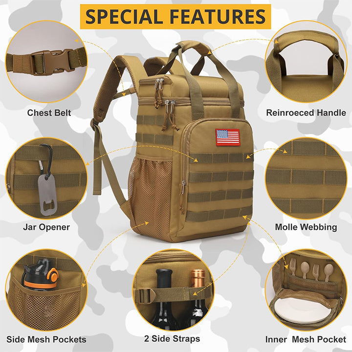 Durable and Insulated Beverage Backpack Kalsten
