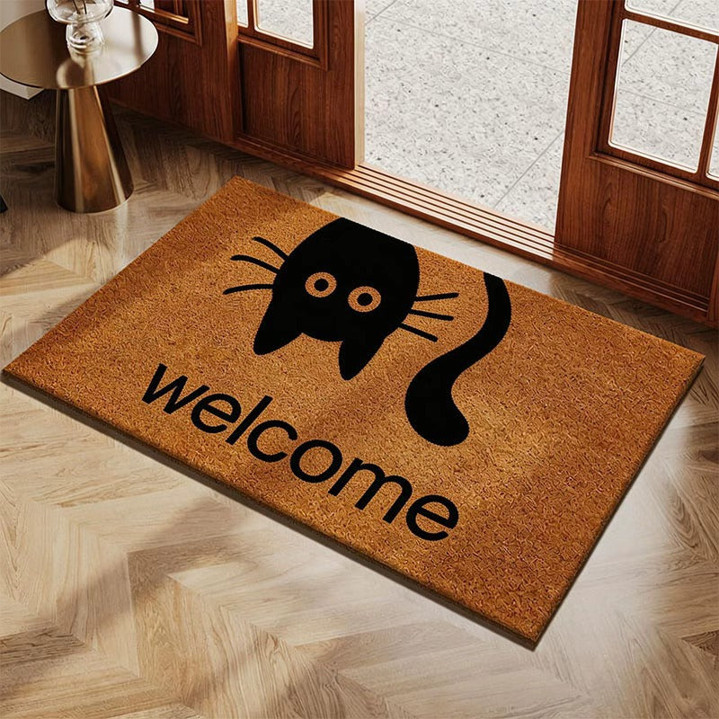 Half-Circle Coir Door Mat