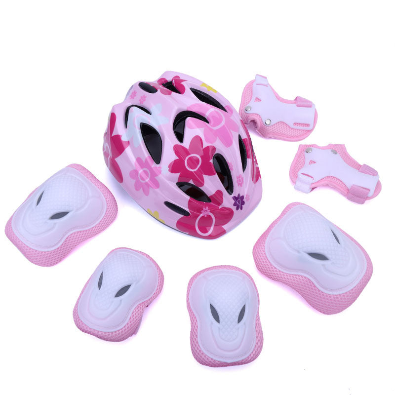 Multi-Protection Cycling Helmet and Pad Set Kalsten