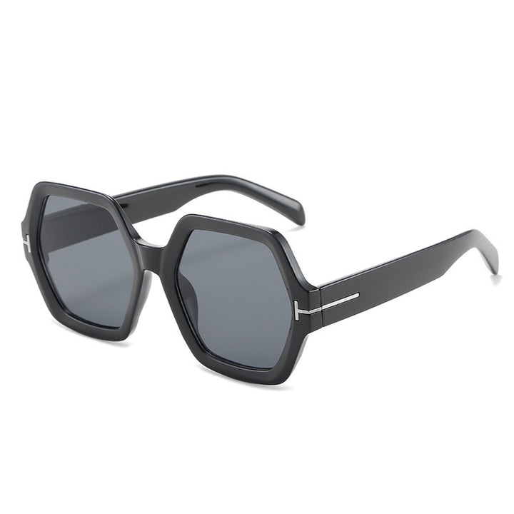 Stylish Oversized Hexagonal Sunglasses Kalsten
