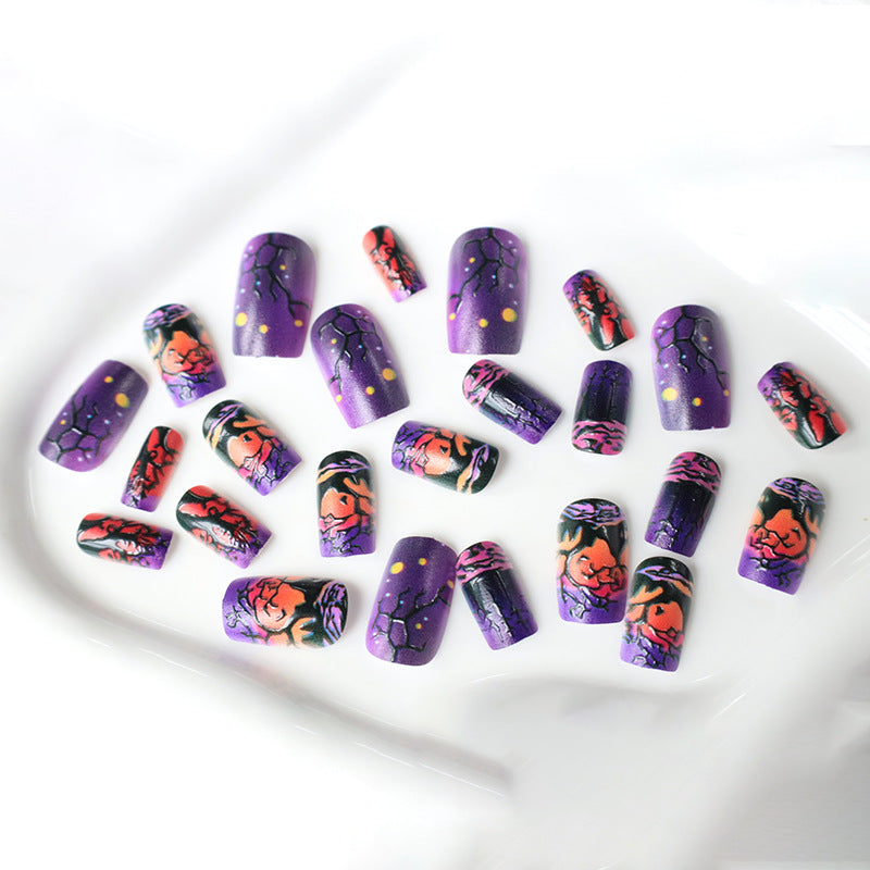 Artistic Halloween Nail Art Enhancements Kalsten