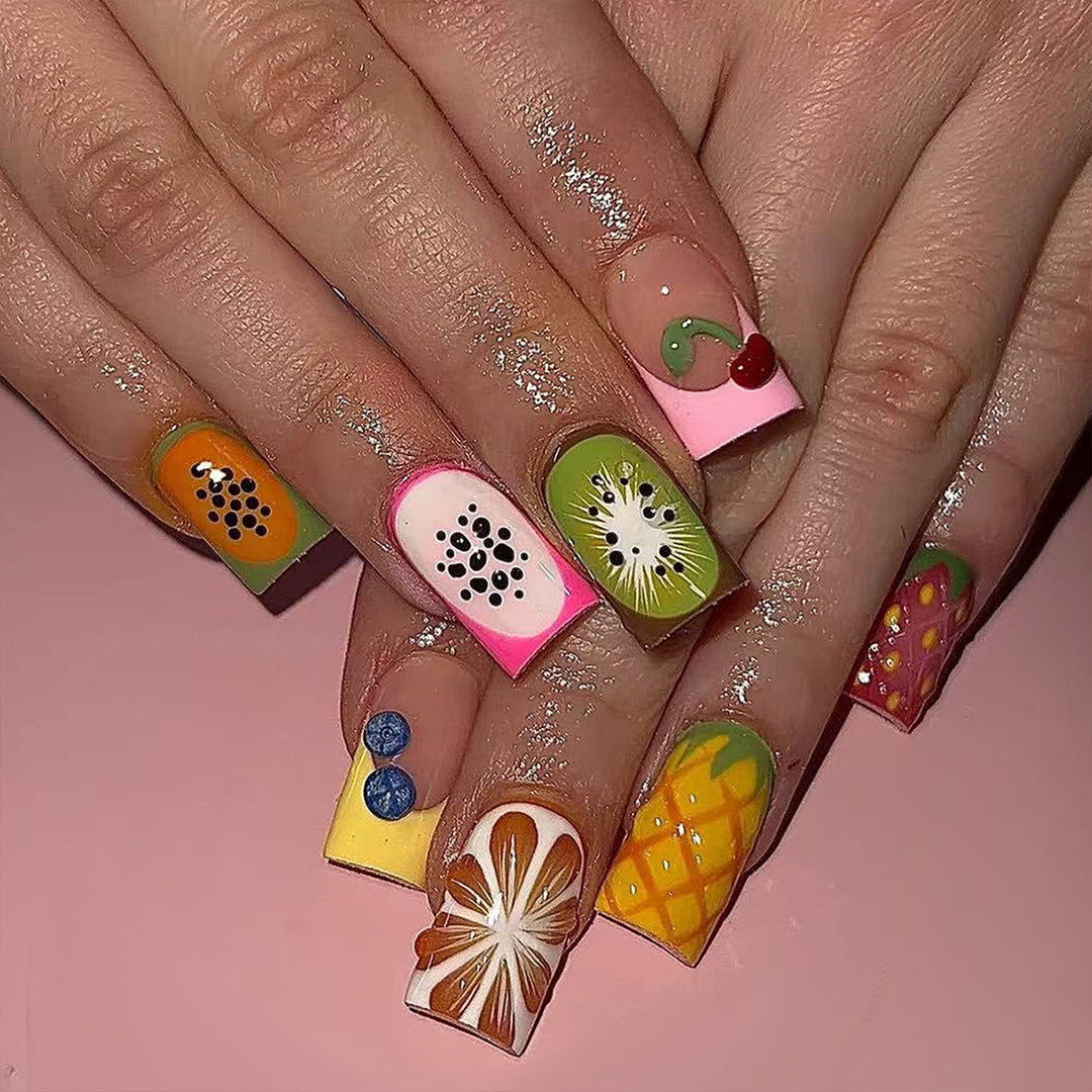 Creative Art Nails with Cheerful Fruit Design Kalsten