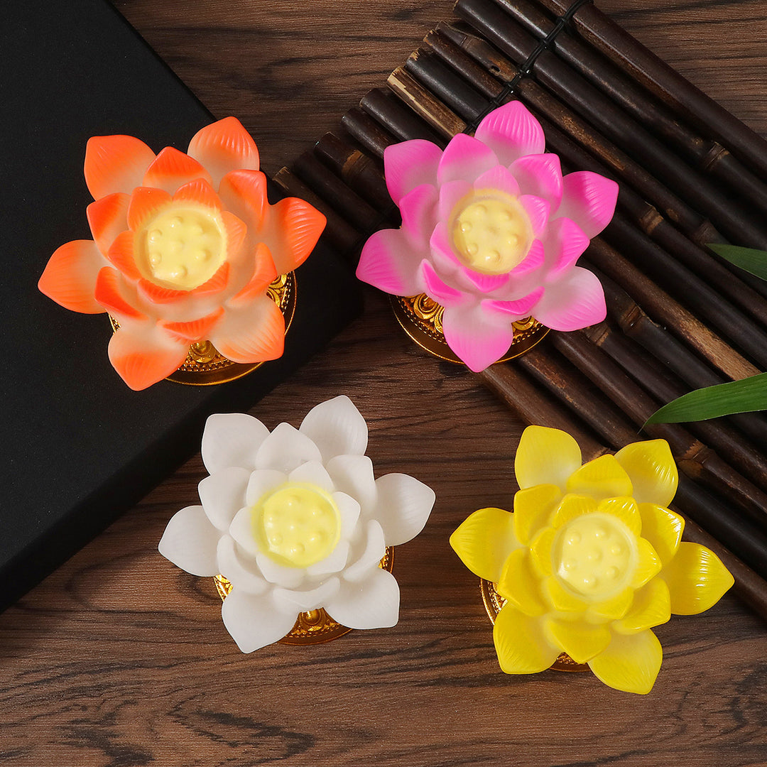LED Lotus Flower Table Lamp