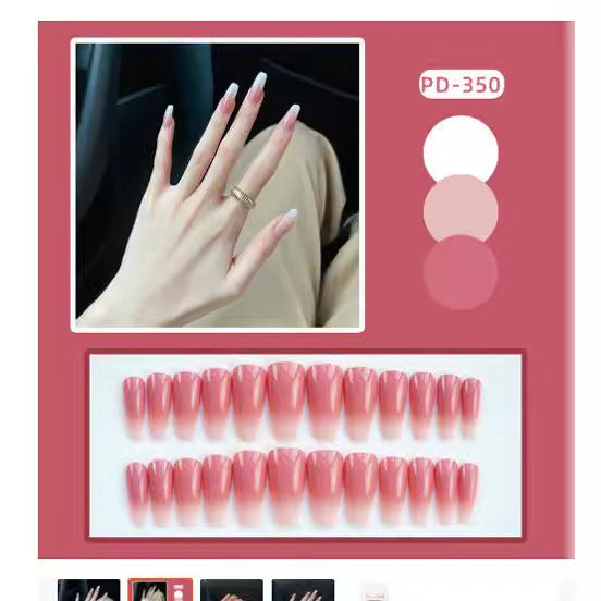 Elegant Gradient Press-On Nail Tips Kalsten