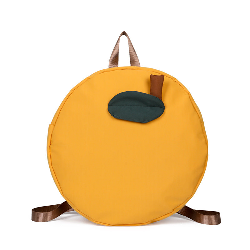 Round Fruit-Themed Backpack