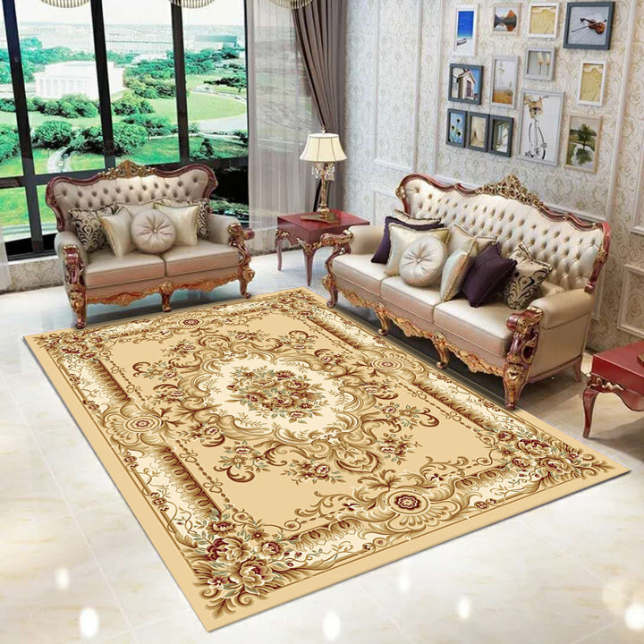 Abstract Wave Design Area Rug for Home