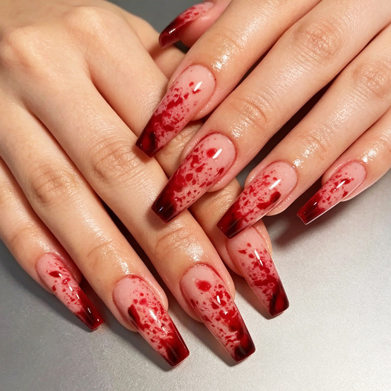 Halloween-Themed Press-On Nail Art Set Kalsten